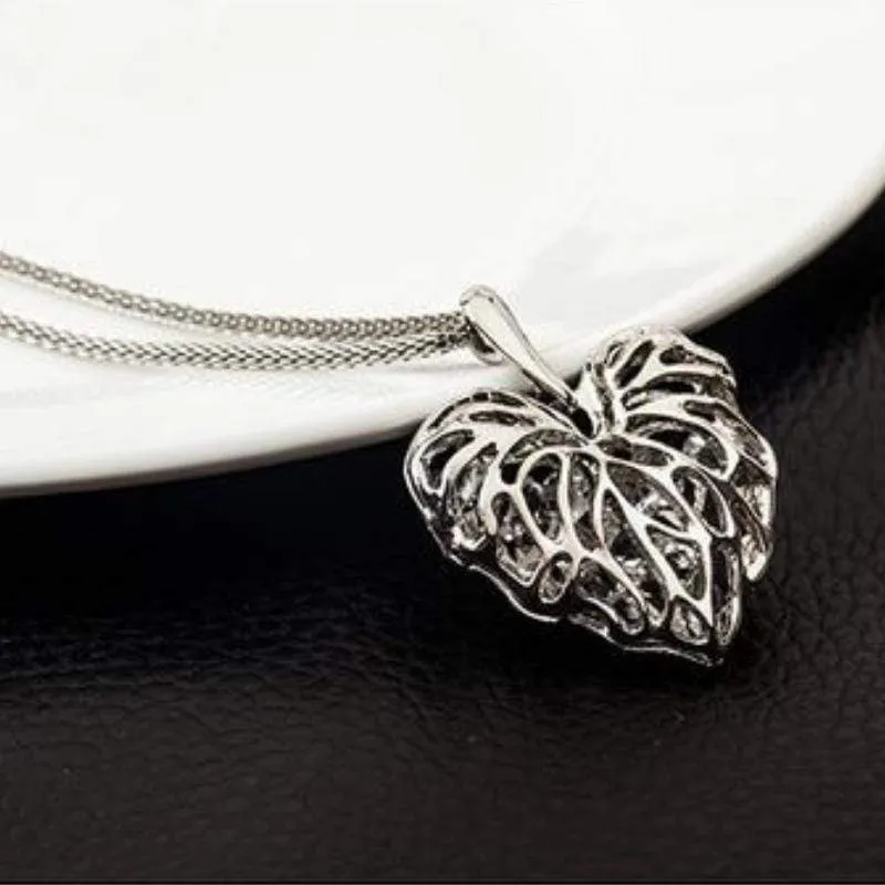 Hole Hearted Gold or Silver Necklace