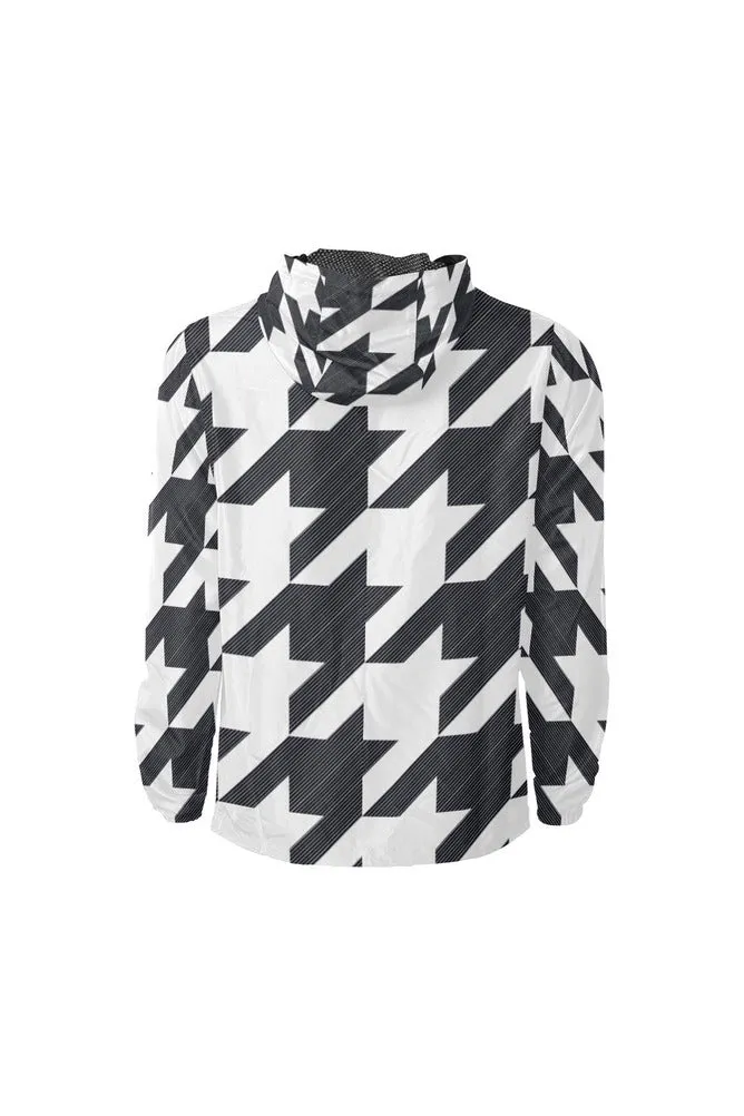 Houndstooth Windbreaker for Men