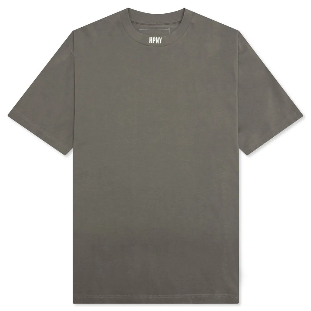 HPNY Emblem S/S Tee - Grey/White