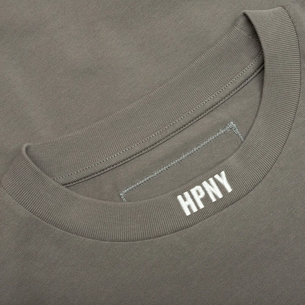 HPNY Emblem S/S Tee - Grey/White