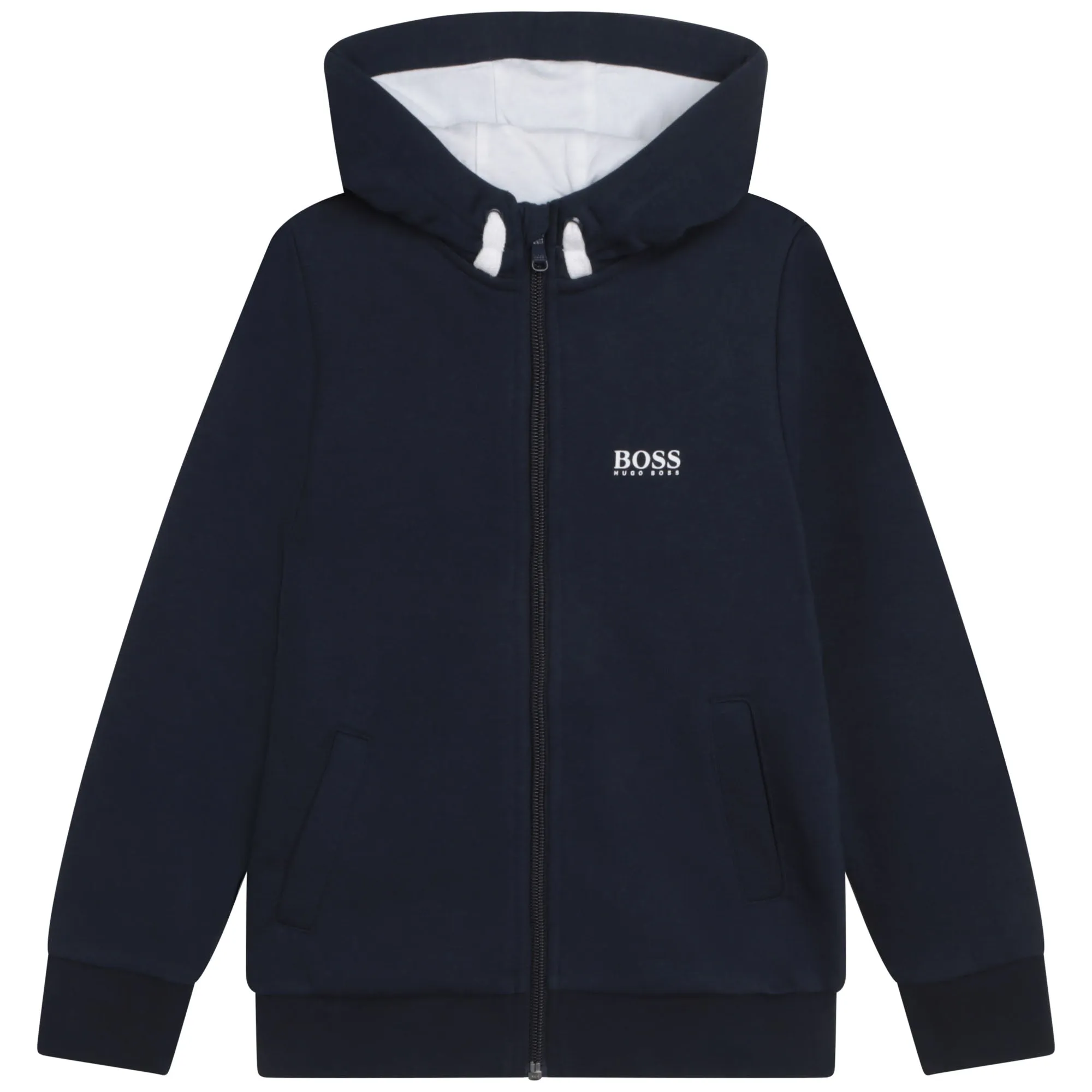 Hugo Boss Boys Hoodie _ Navy J28099-849a