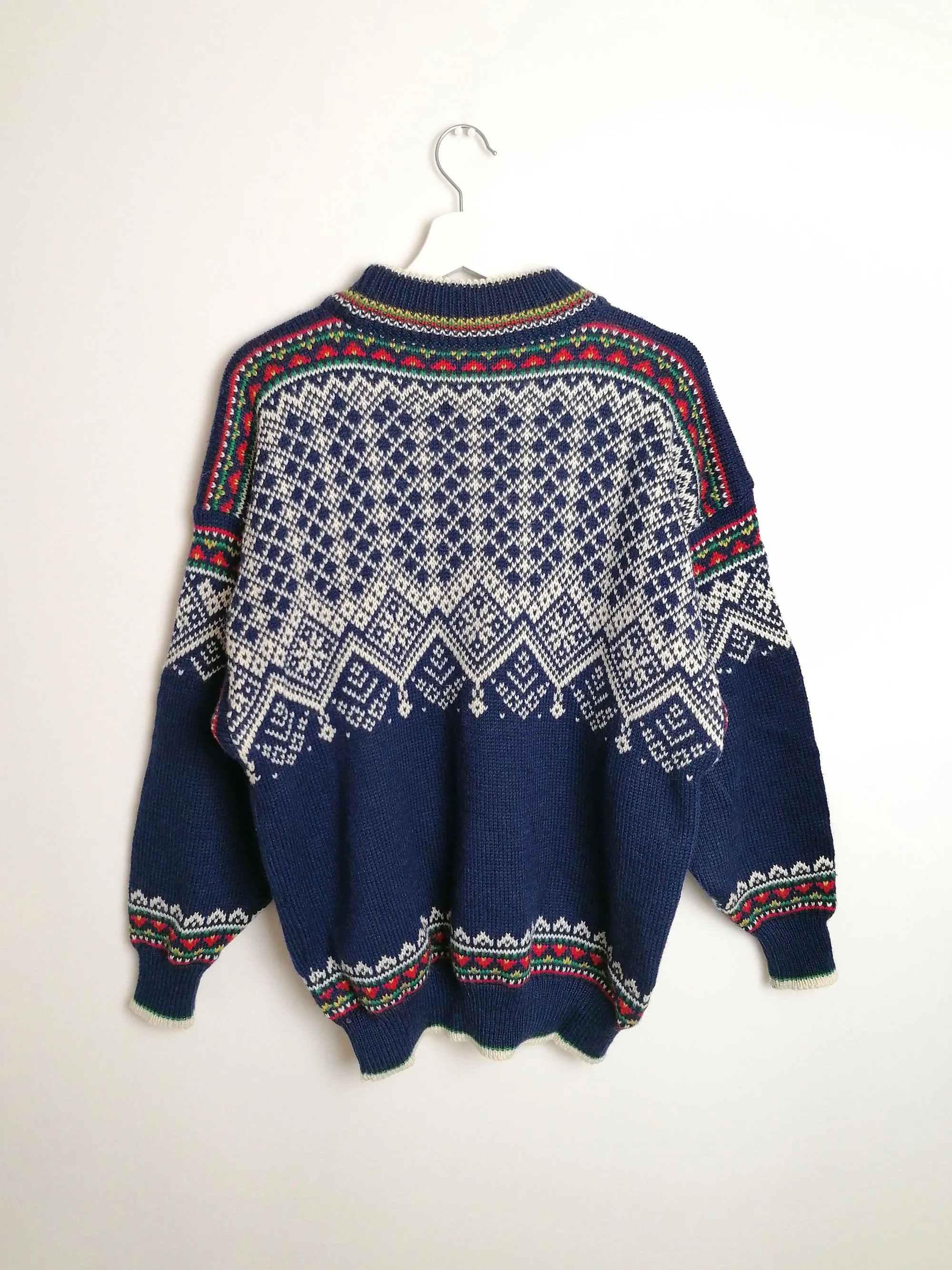 IDENA 80's Nordic Ski Sweater - size M-L