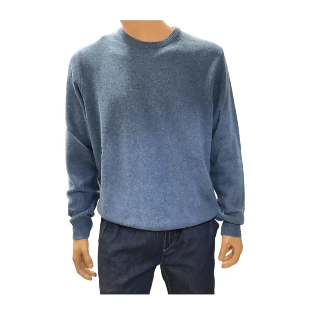 Italian Stories Men's blue Erba crewneck sweater