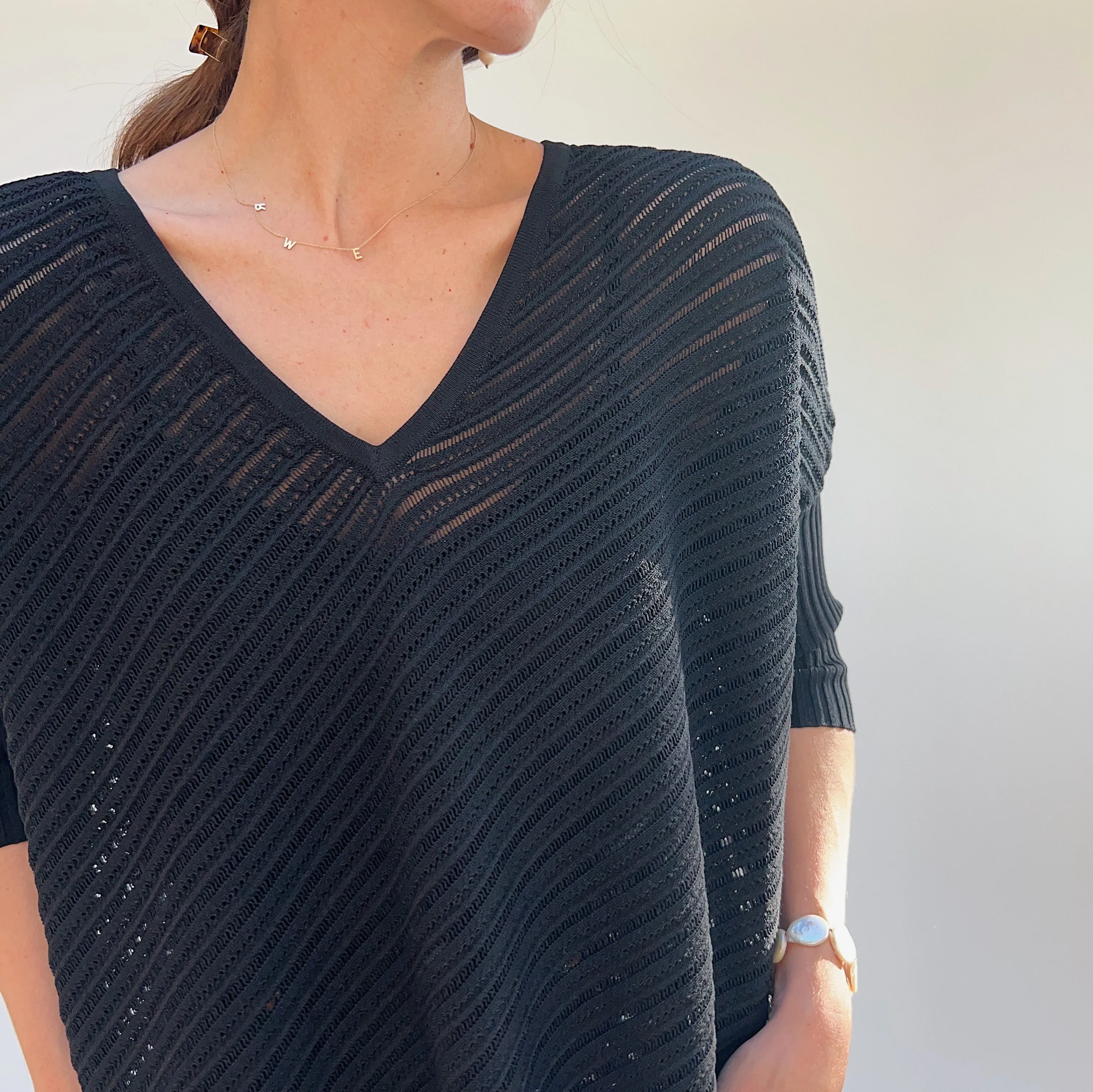 Kerisma | Zaza V Neck Top in Black