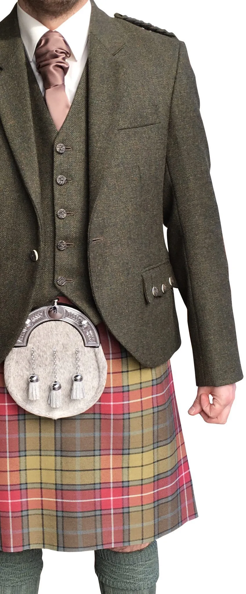 Kirkton green Tweed Outfit