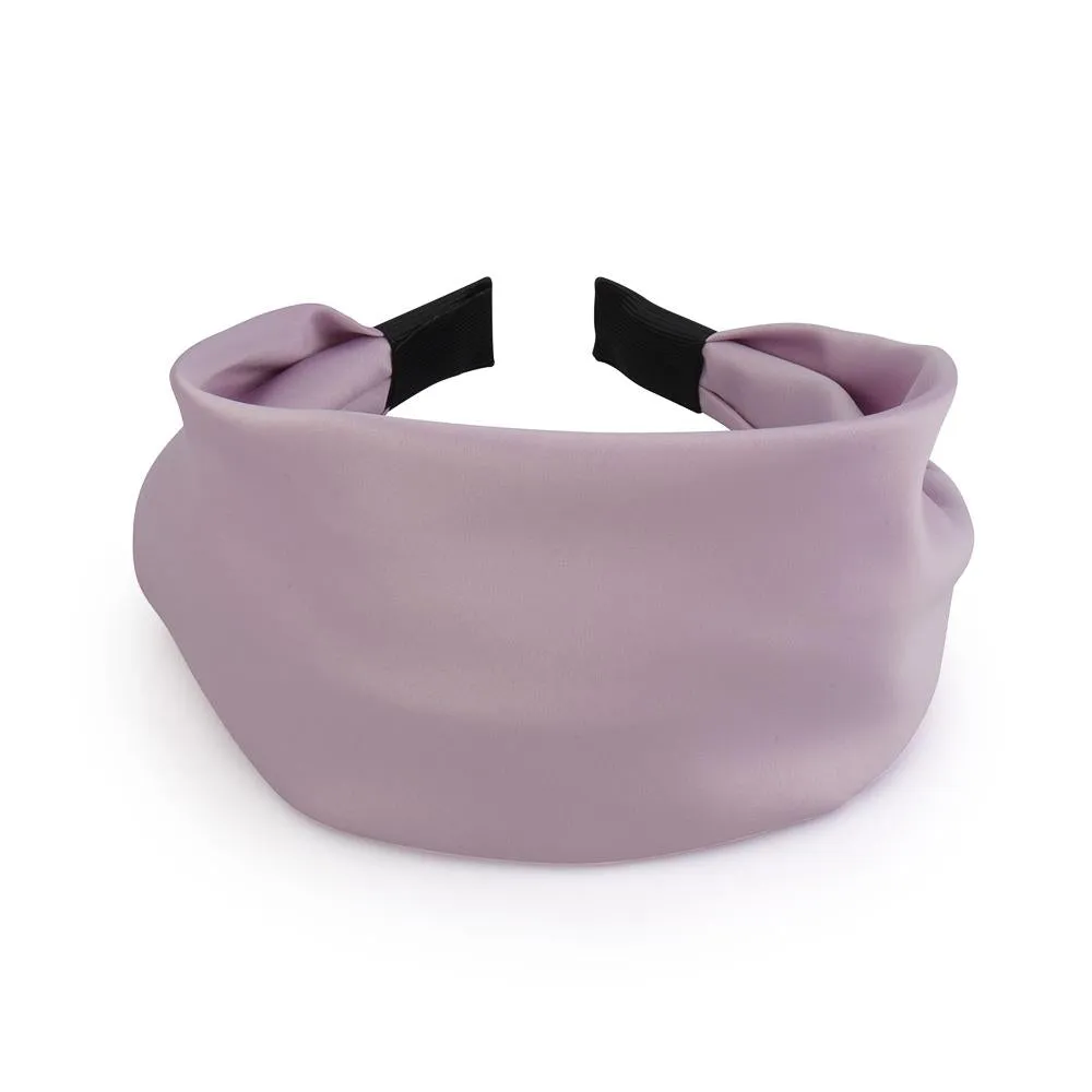 LARGE SATIN SCARF HAIRBAND