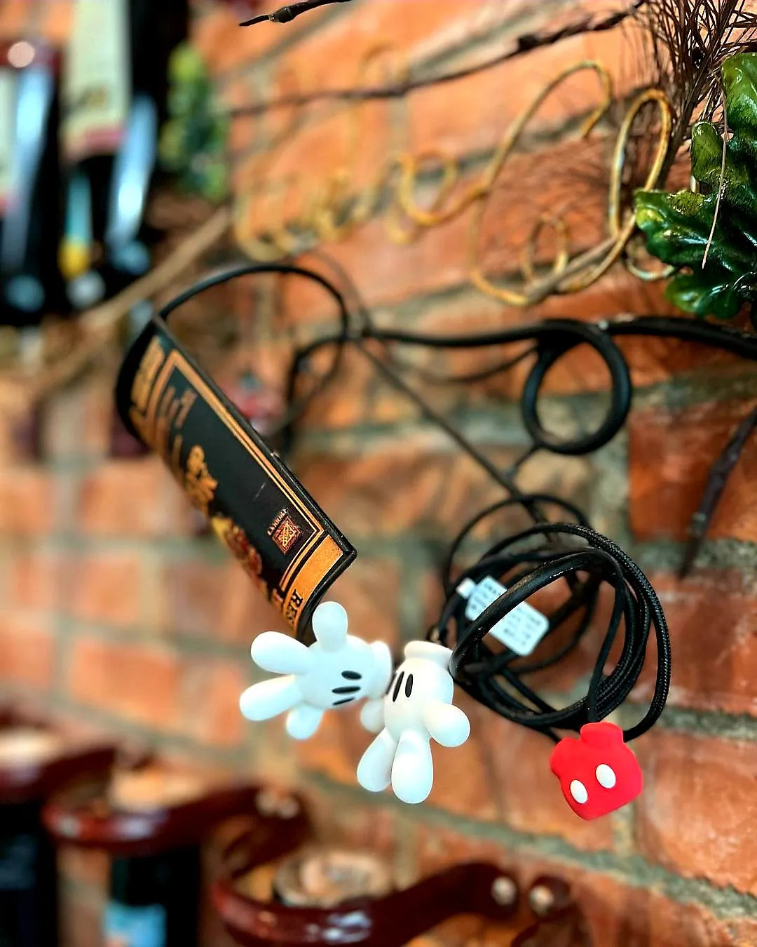 Mickey Mouse iPhone Lightning to USB Cable Organizer