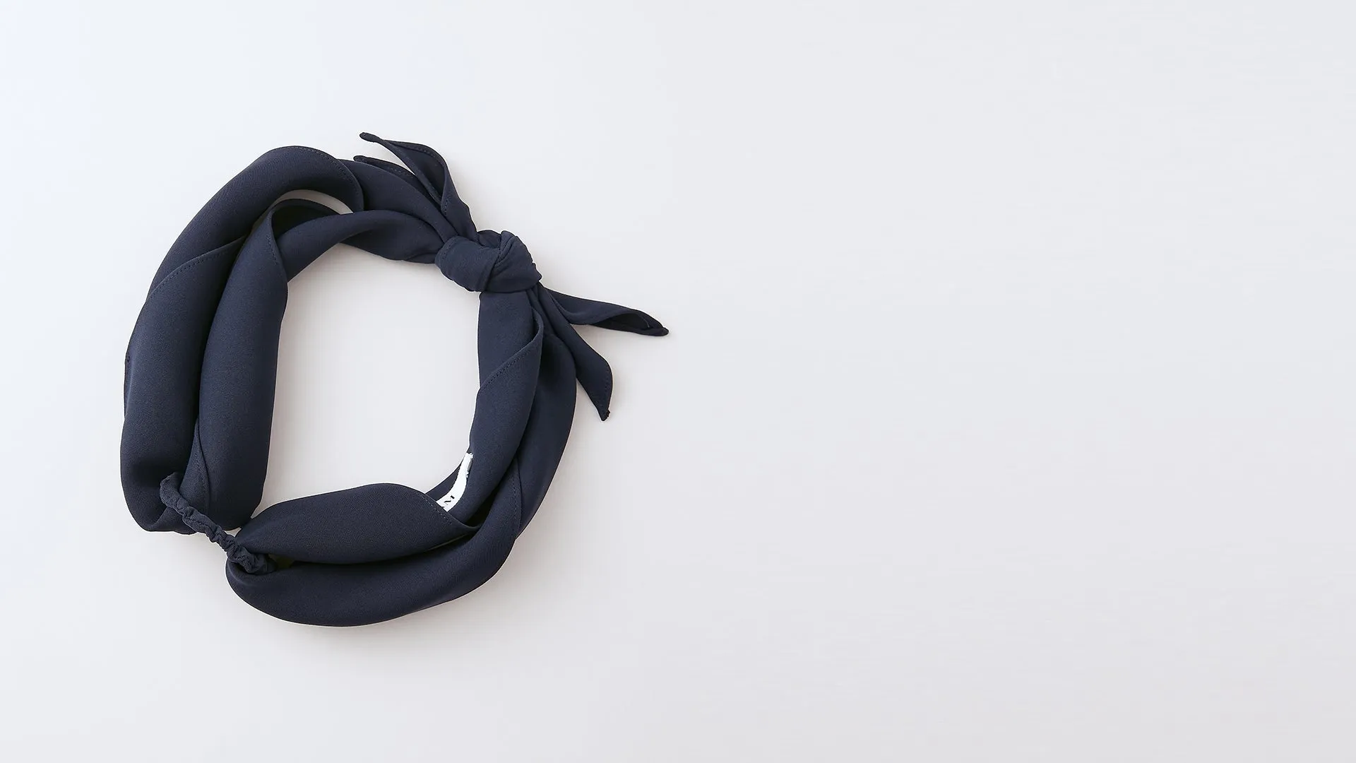 Midnight Japanese Crepe Headband