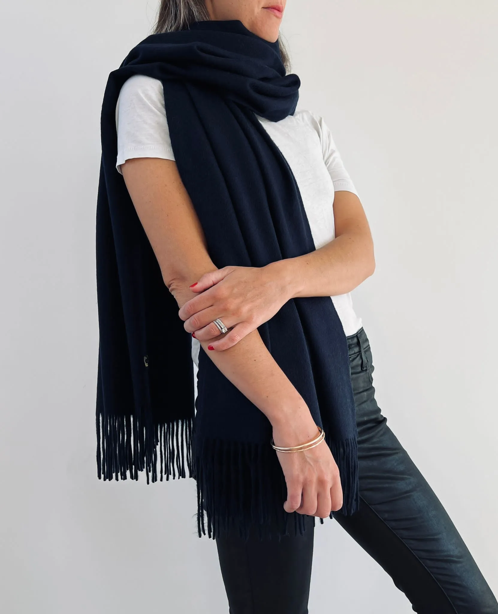 Oversized Cashmere Scarf