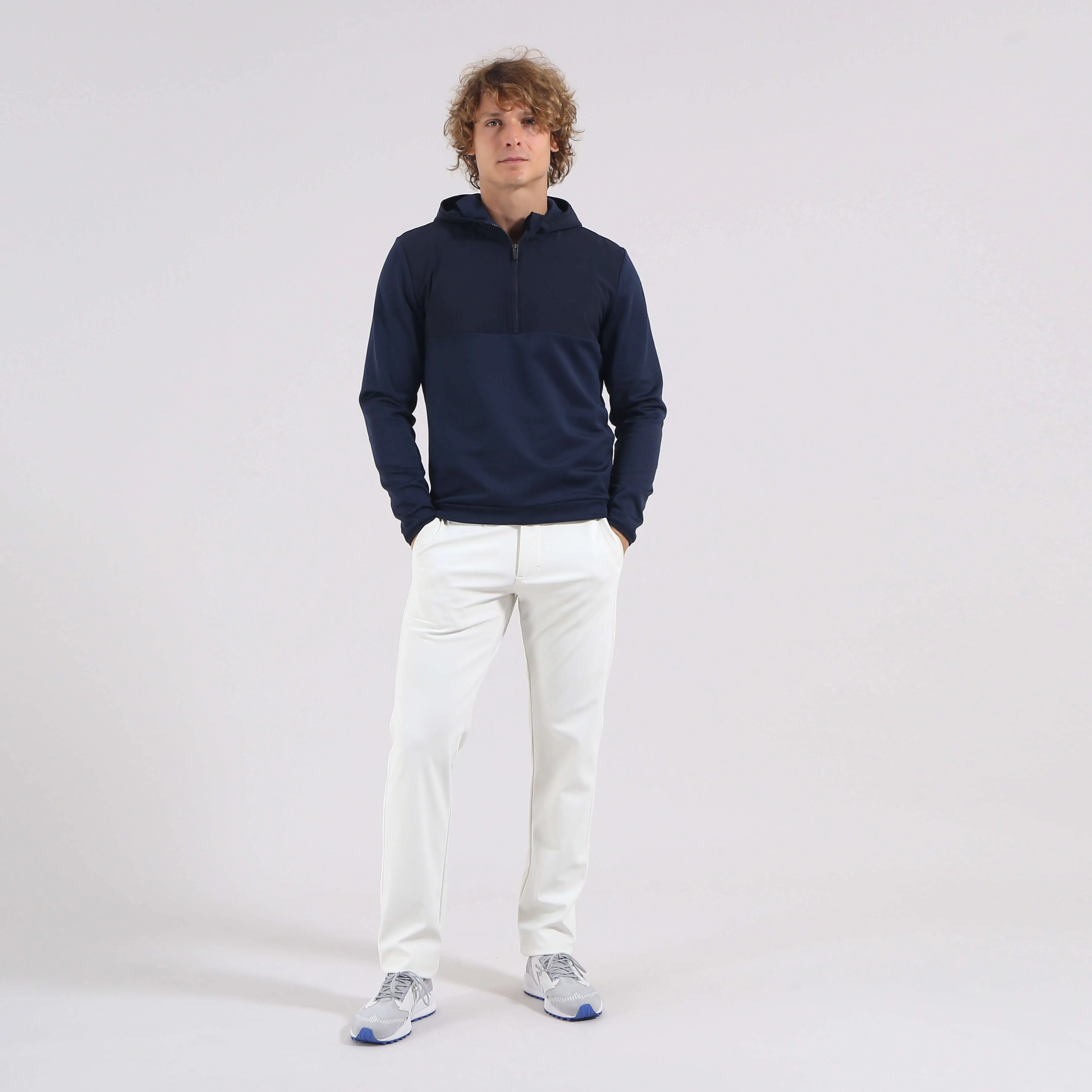 PINTUS | PRO-THERM HOODED QUARTER ZIP