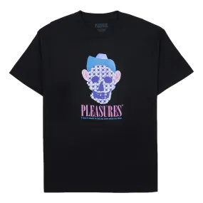 PLEASURES COWBOY T-SHIRT-BLACK