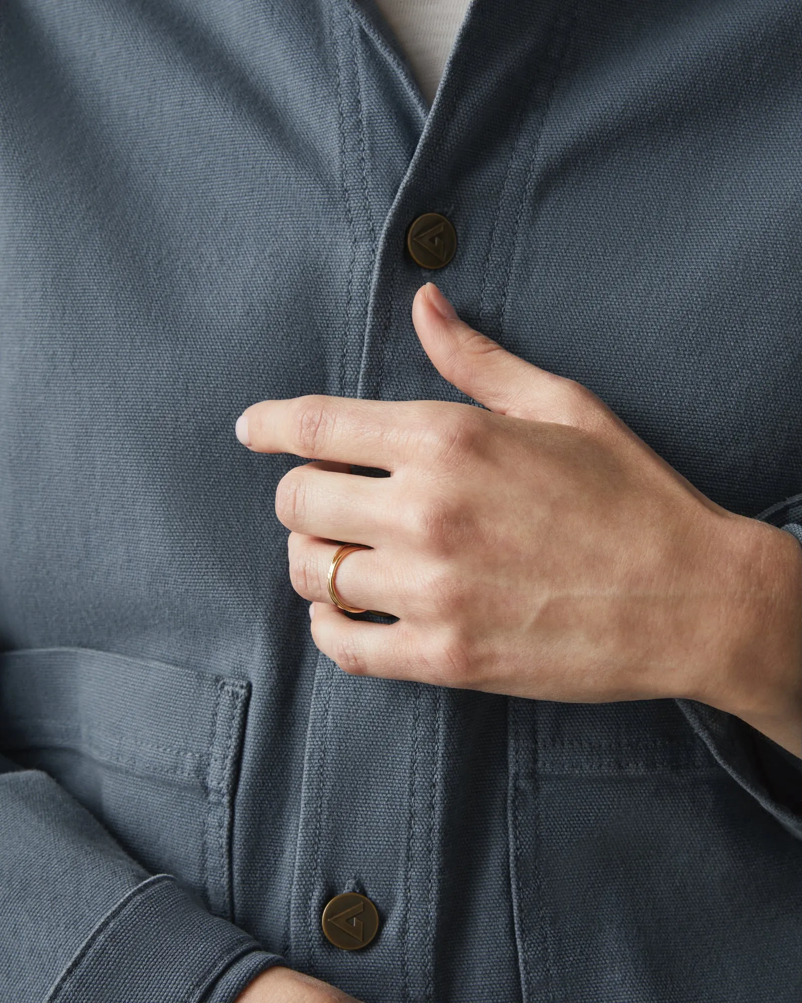 Roughneck Chore Jacket - Vintage Indigo