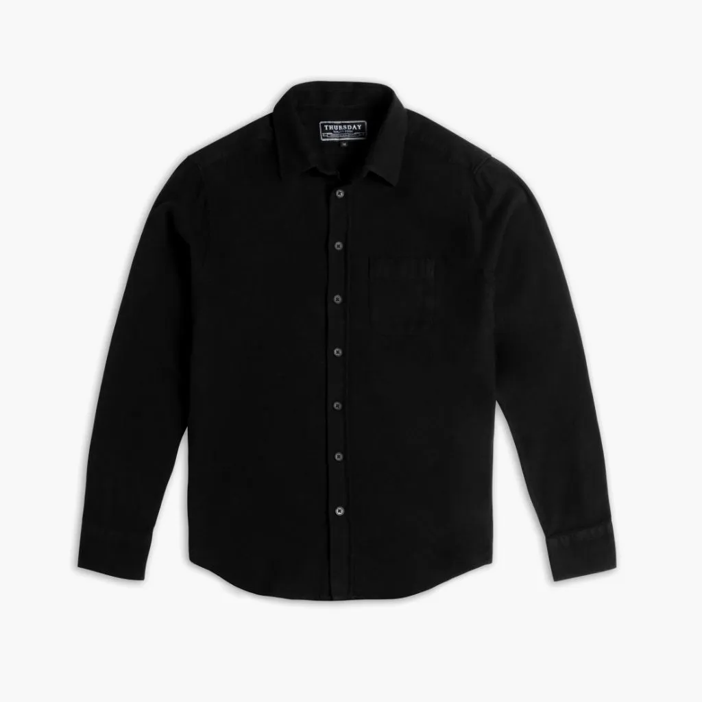 Solid Shirt | Black