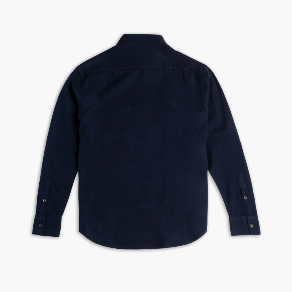 Solid Shirt | Navy