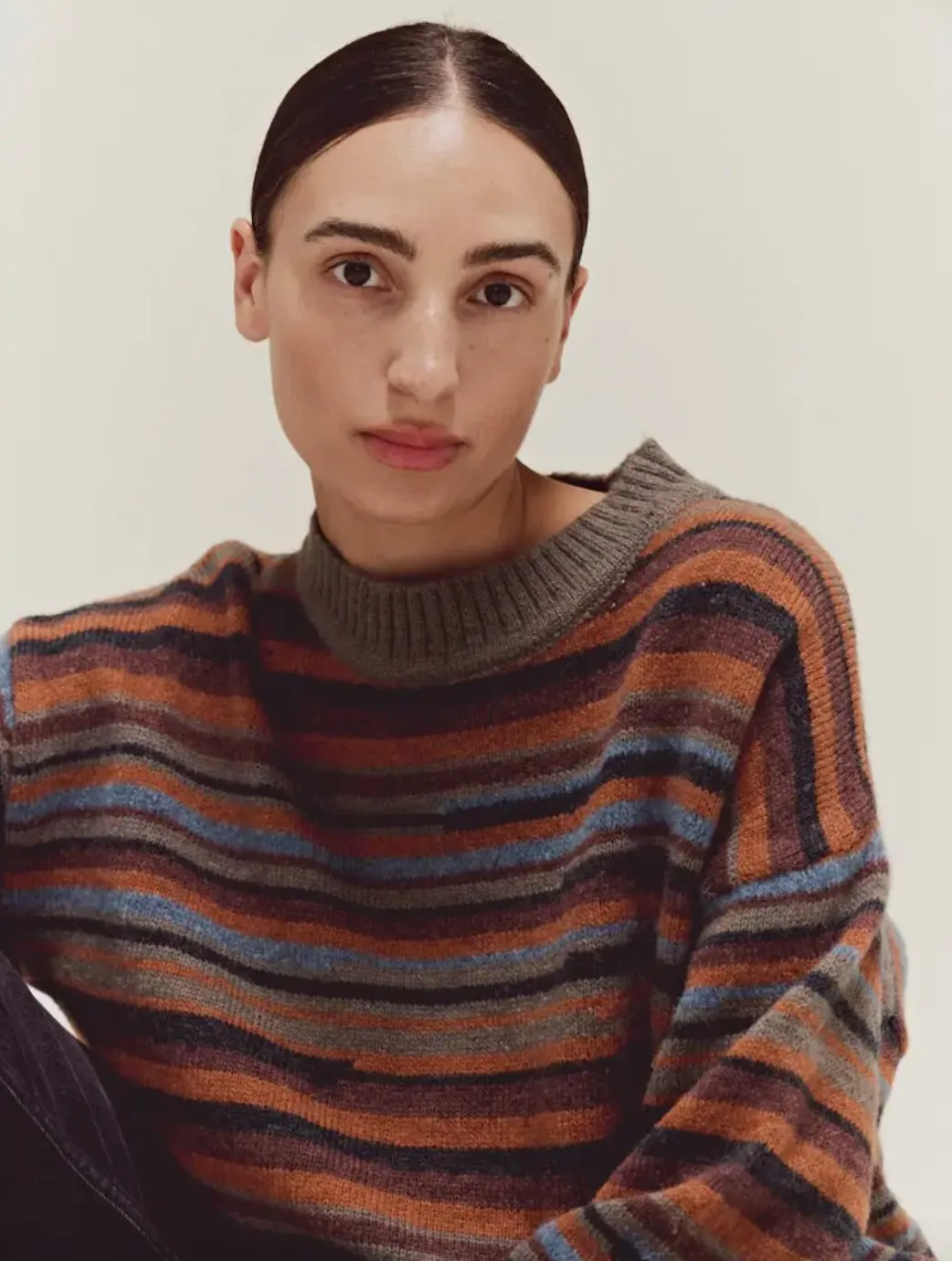 Stop Stripe Sweater - FINAL SALE