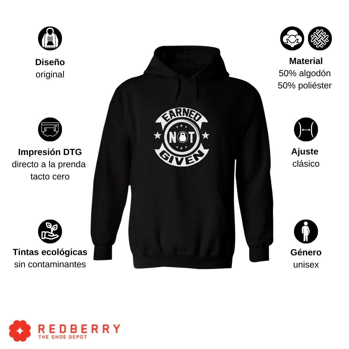 Sudadera Hombre  Hoodie Gym Ejercicio Fitness 005