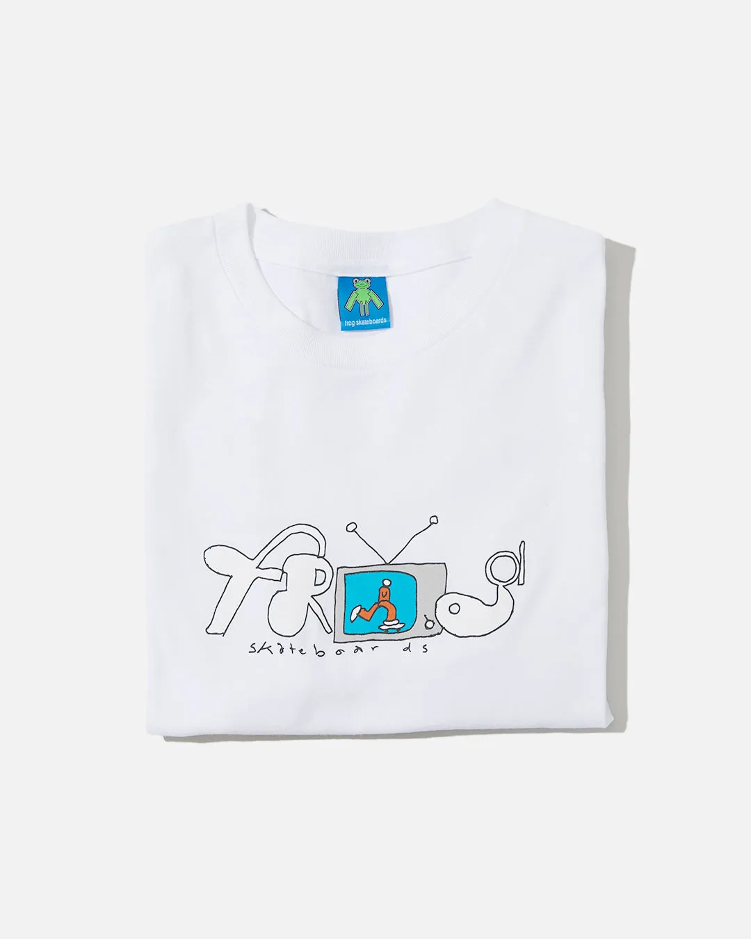 Television Tee - White