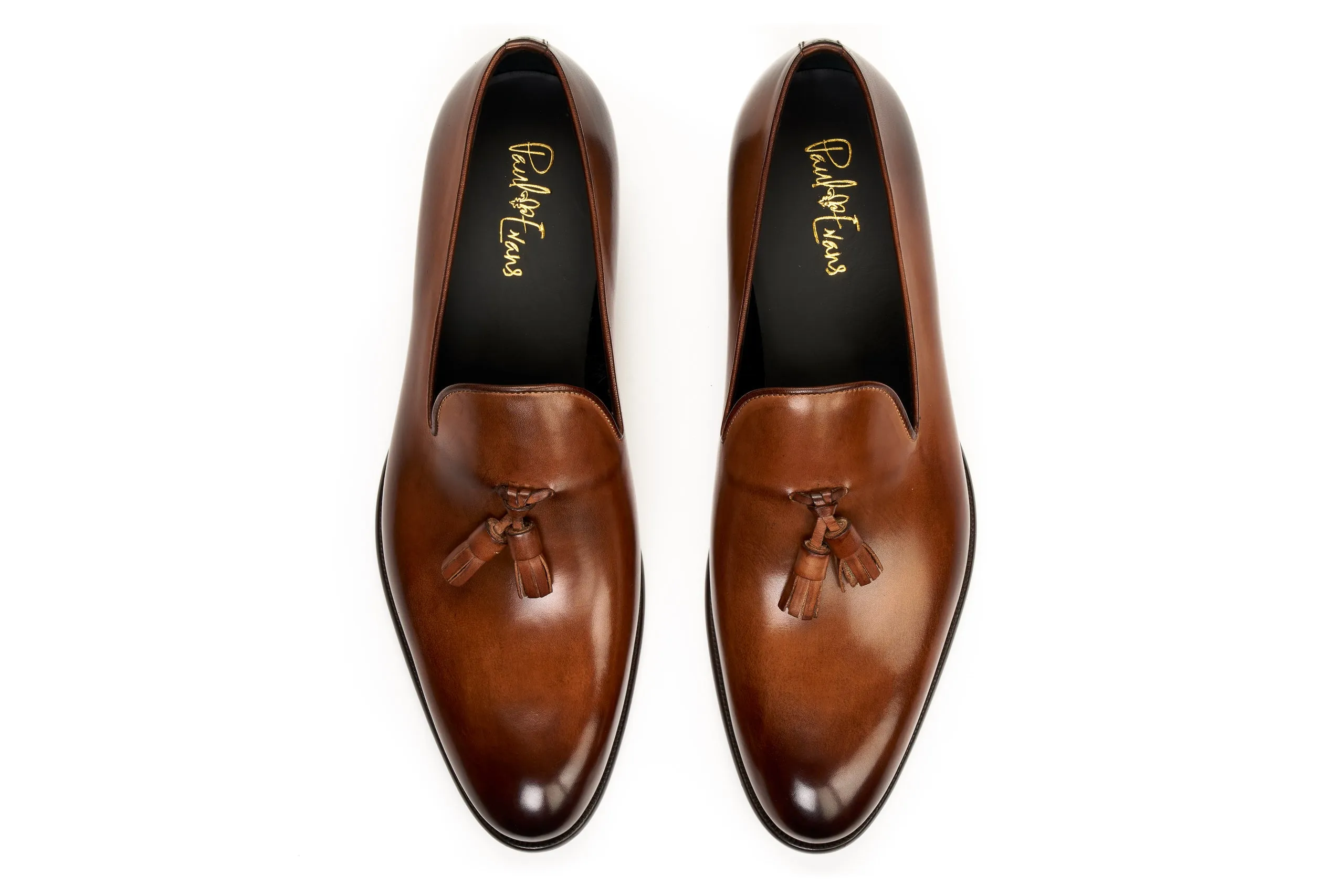 The Chaplin Tassel Loafer - Brown