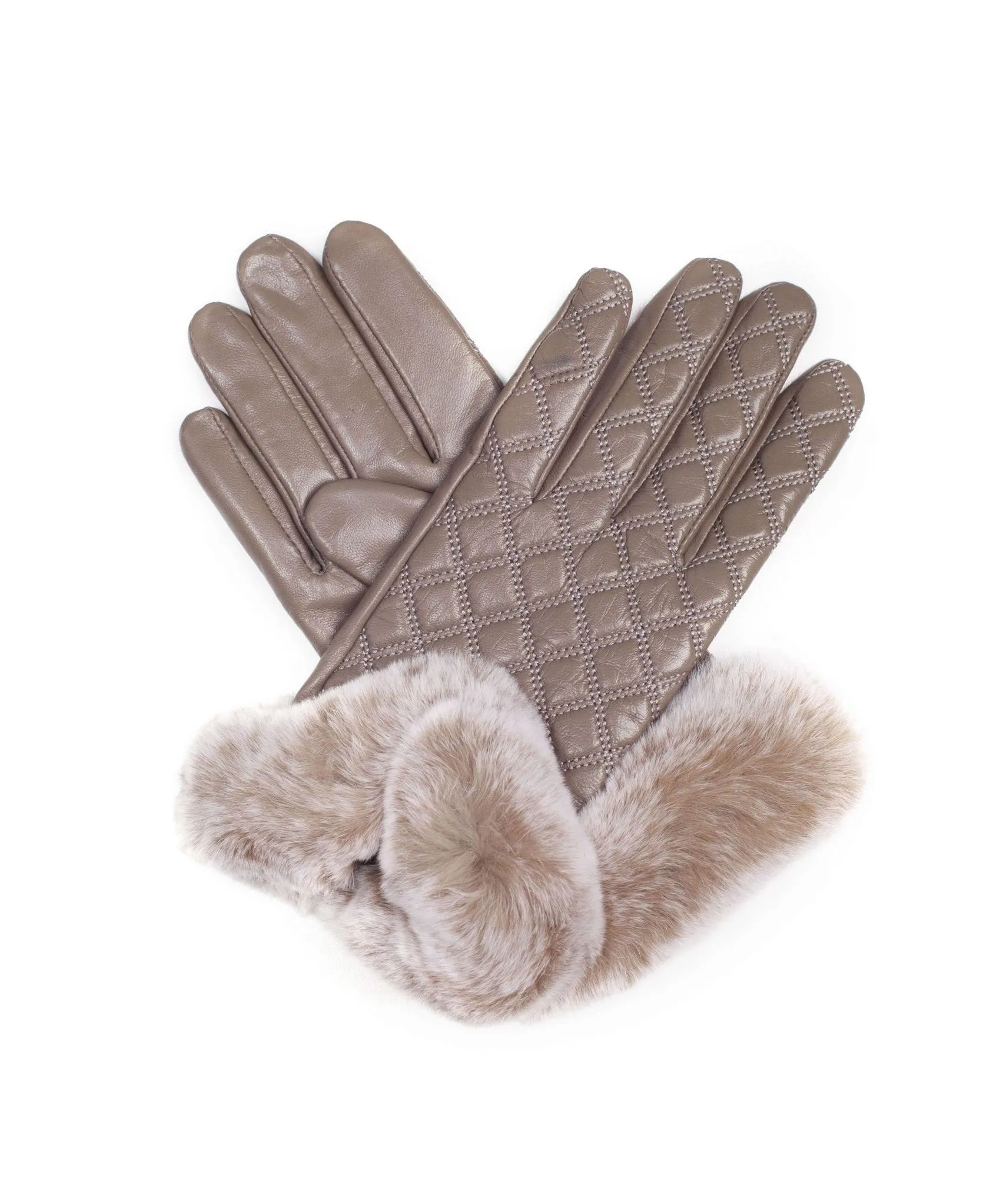 UGG Rabbit Fur Gloves