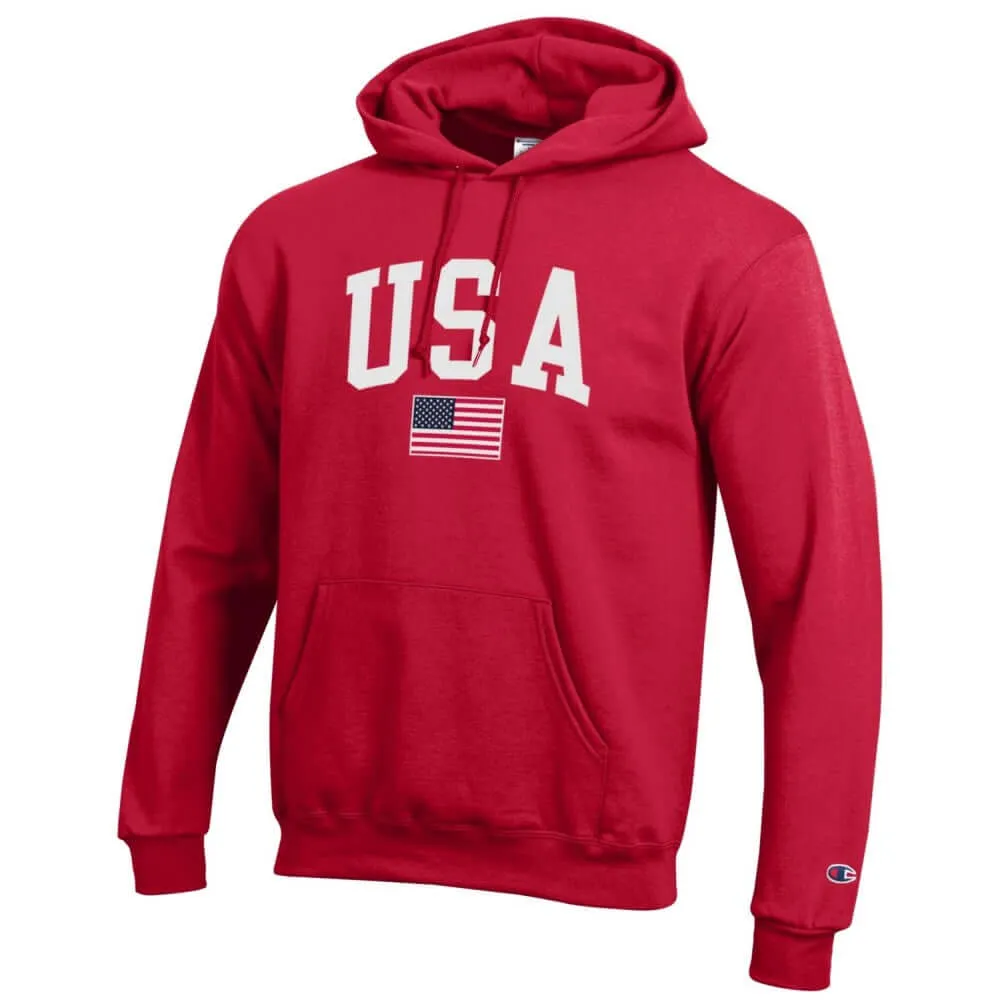 Unisex Champion USA American Flag Hoodie