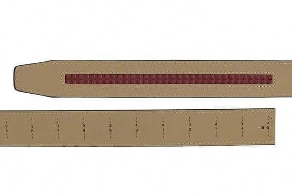 Vetica Brown, 1 3/8 Strap, Dress Belt