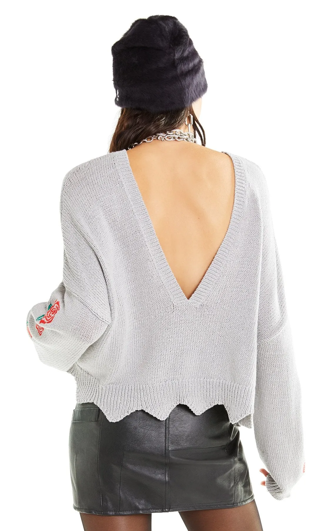 Wildfox Palmetto Roses Sweater